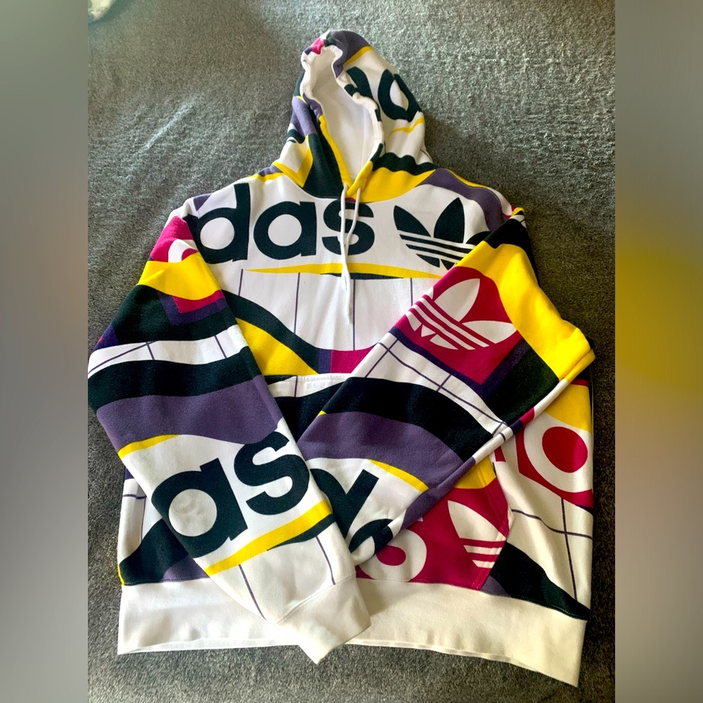 Adidas hoodie Size L Men/Women/Teen